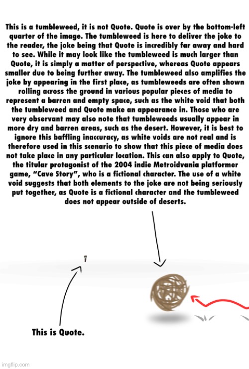 my drawing of quote from cave story!!! | made w/ Imgflip meme maker