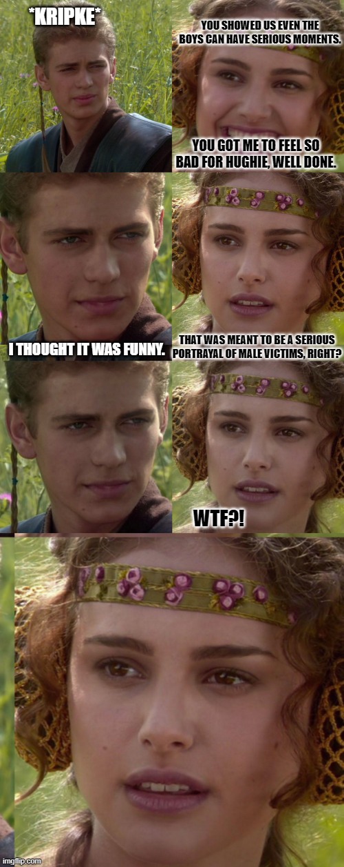 Image tagged in anakin padme 4 panel,for the better right blank - Imgflip