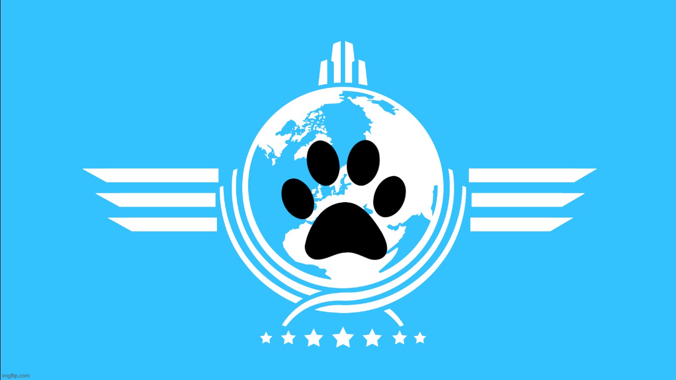 So, I made this flag as the symbolic flag for the Furries-stream. Ya like? | image tagged in not art,made in google slides | made w/ Imgflip meme maker