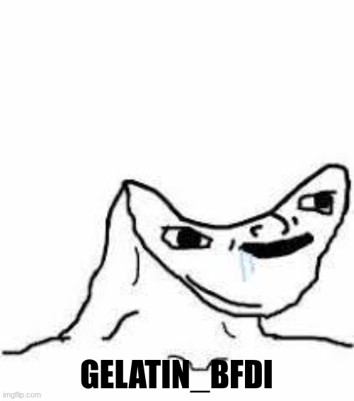 Concave Head | GELATIN_BFDI | image tagged in concave head | made w/ Imgflip meme maker