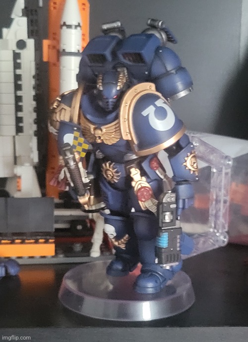 Meet the namesake of my username: Demias Cassius, Honourable Veteran-Captain of the Ultramarines First Company | made w/ Imgflip meme maker