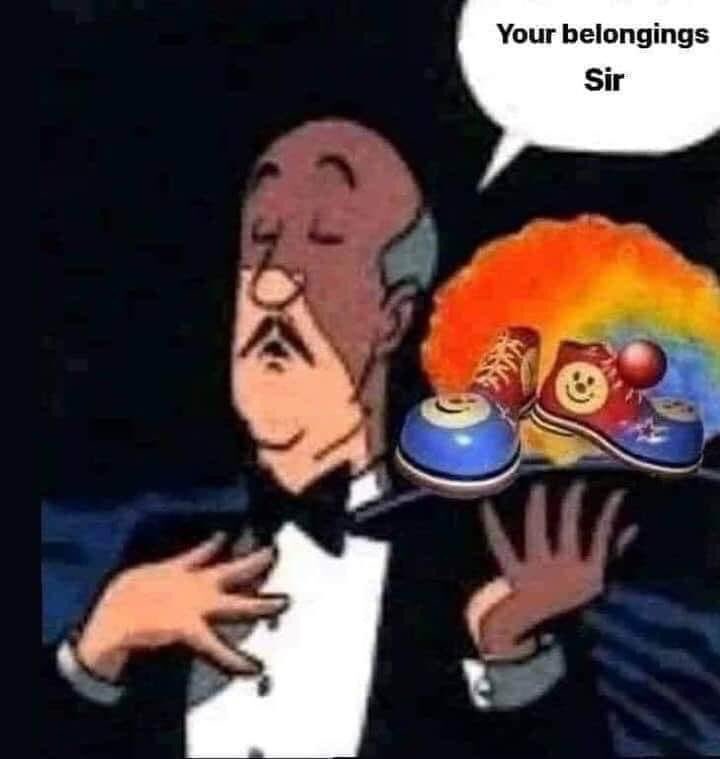 Your belongings Sir Blank Meme Template