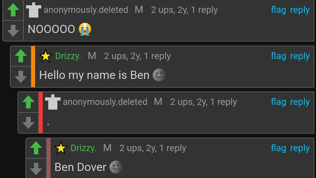 Ben Dover Blank Meme Template