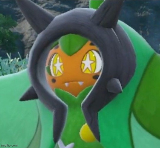 Ogerpon's Straight Face | image tagged in ogerpon's straight face | made w/ Imgflip meme maker
