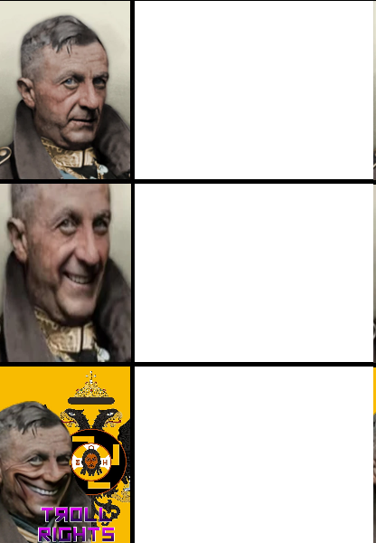 TNO Taboritsky Smile Troll Rights Blank Meme Template