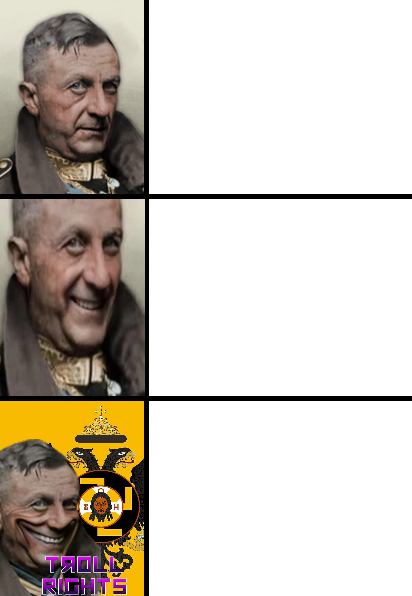 High Quality TNO Taboritsky Smile Troll Rights (Fixed Template) Blank Meme Template