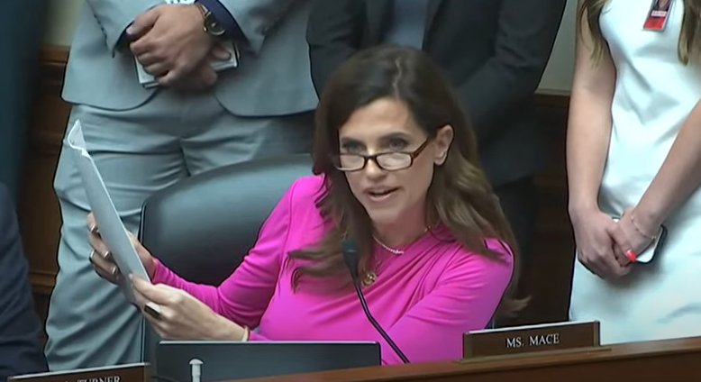 Nancy Mace - You're full of shit today Blank Meme Template