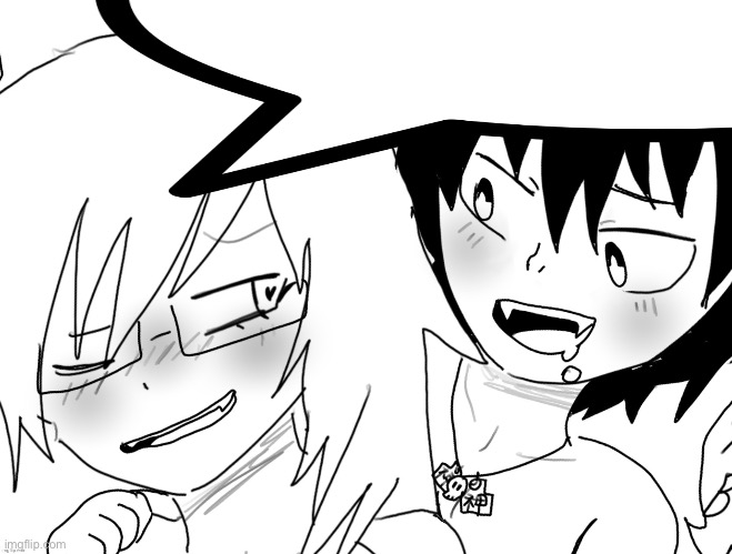 Quick use this to insult people | image tagged in says the hentai girl | made w/ Imgflip meme maker