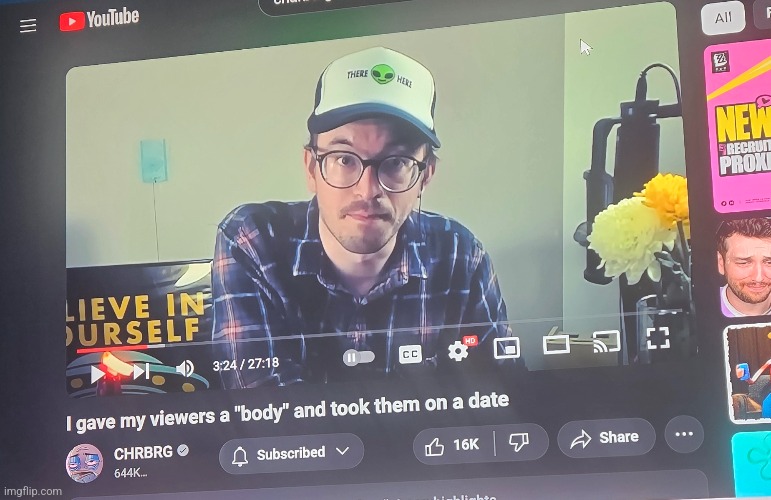 I love Charborg | made w/ Imgflip meme maker