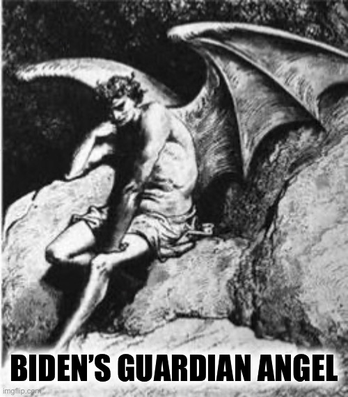 BIDEN’S GUARDIAN ANGEL | made w/ Imgflip meme maker