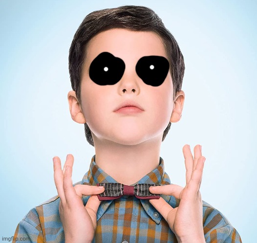 hear me out, five nights at young sheldon | image tagged in young sheldon,five nights at freddy's,fnaf | made w/ Imgflip meme maker