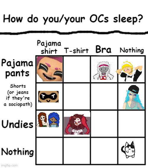 Blehhh | image tagged in how do you/your ocs sleep | made w/ Imgflip meme maker