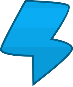 Blue Lightning Blank Meme Template