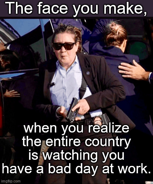 Some days are better than others | The face you make, when you realize the entire country is watching you have a bad day at work. | image tagged in trump,having a bad day | made w/ Imgflip meme maker