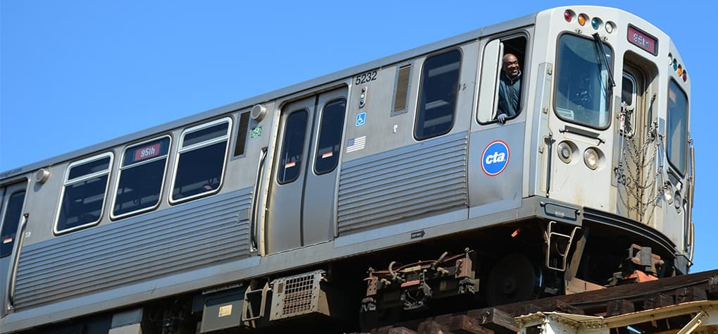 cta red line train Blank Meme Template