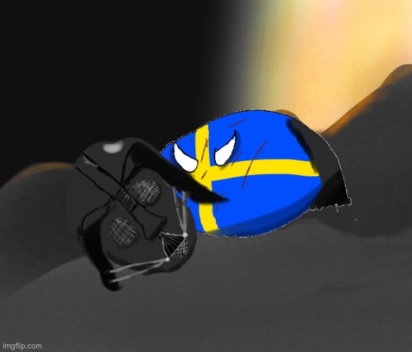 Darth Sweden | image tagged in darth sweden | made w/ Imgflip meme maker