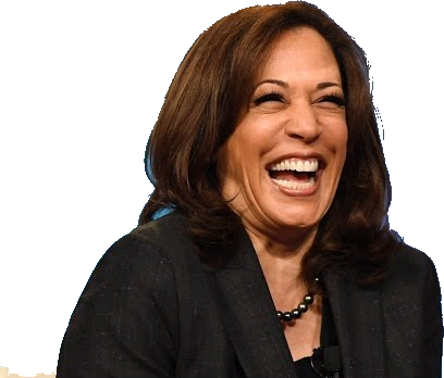 High Quality Laughing Kamala Harris Blank Meme Template