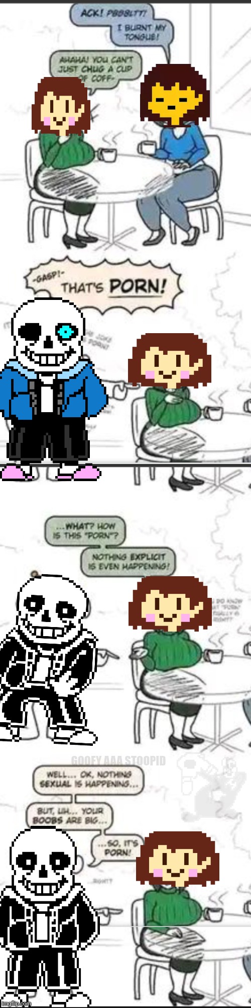 Made for the fandom | WE WON; GOOFY AAA STOOPID | made w/ Imgflip meme maker