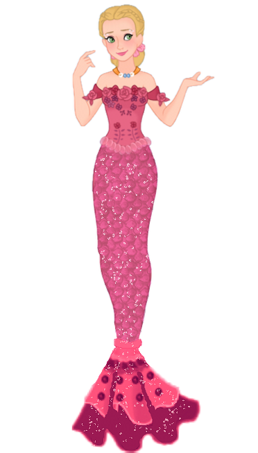 Elina in Mermaidia Blank Meme Template