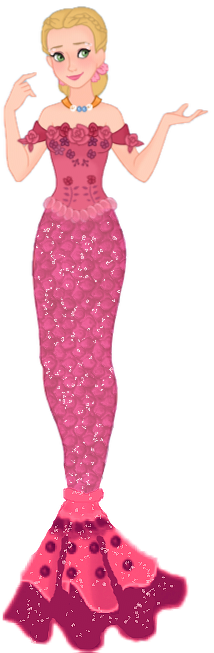 Elina in Mermaidia Blank Meme Template