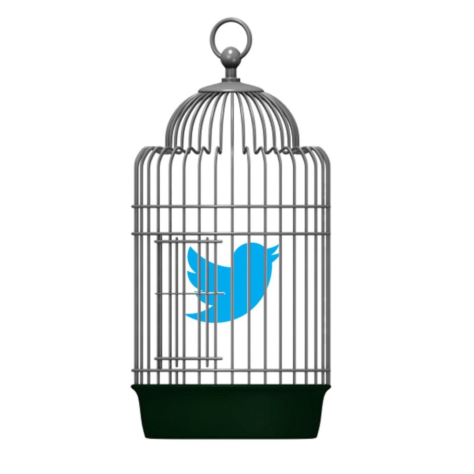 Bird in cage Blank Meme Template