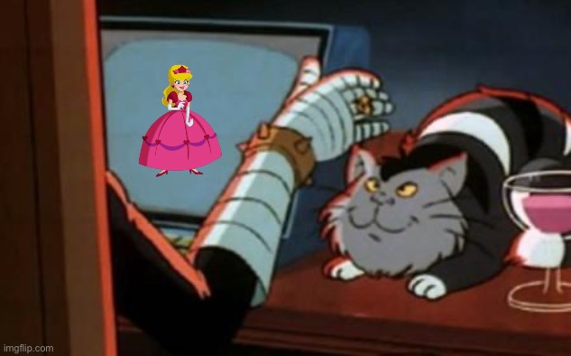 Dr. Claw Sees Penelope Pitstop | image tagged in 80s,nostalgia,dress,princess,girl,pretty girl | made w/ Imgflip meme maker