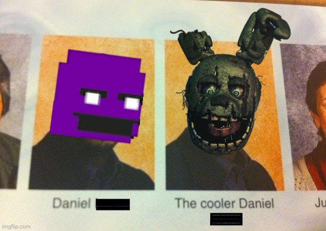 It can be opposite in your opinion | image tagged in the cooler daniel | made w/ Imgflip meme maker