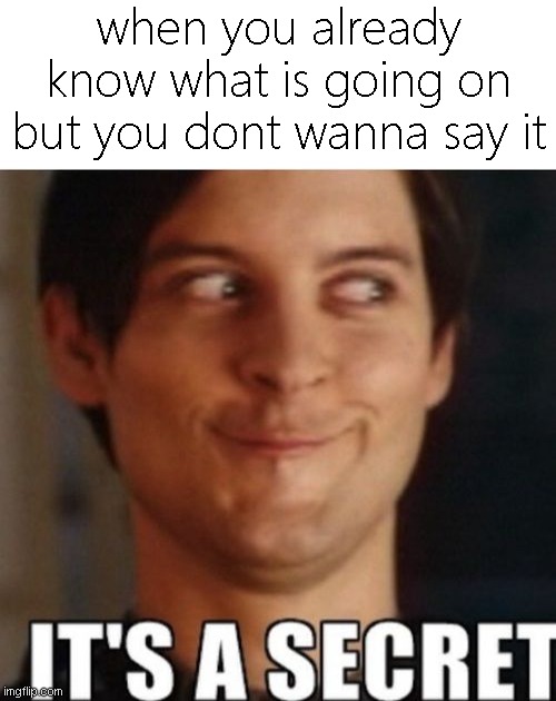 um | when you already know what is going on but you dont wanna say it | image tagged in memes,funny,secret,what is going on,when you | made w/ Imgflip meme maker