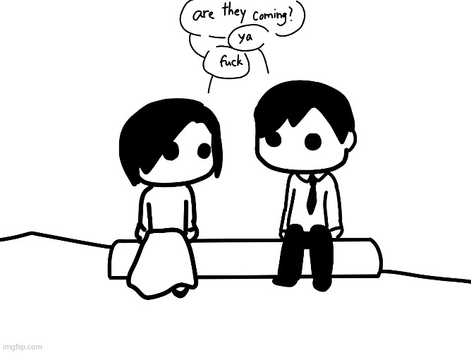 and then they were brutally mowed down | image tagged in demoltion lovers | made w/ Imgflip meme maker