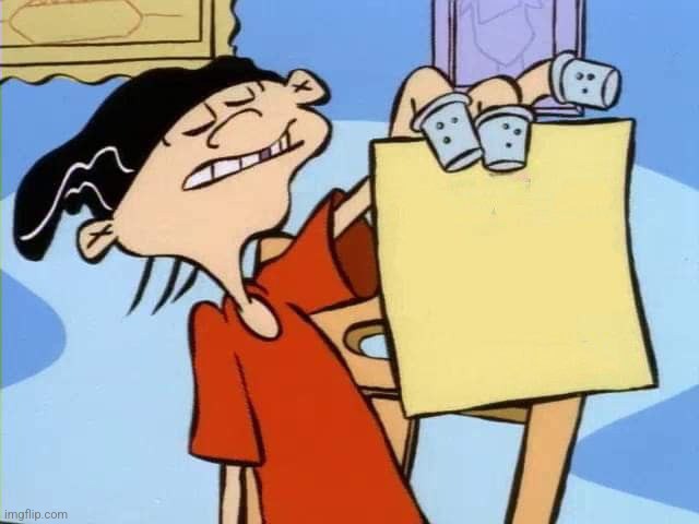 YOU KNOW WHAT NEEDS TO BE DONE | image tagged in sticky note,ed edd n eddy,blank template,memes,meme | made w/ Imgflip meme maker