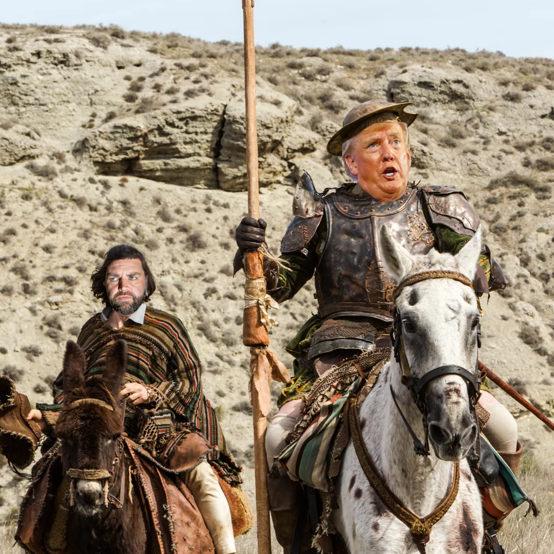 Donald Quixote Blank Meme Template
