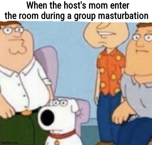 Wow bro | When the host's mom enter the room during a group masturbation | image tagged in wow bro | made w/ Imgflip meme maker