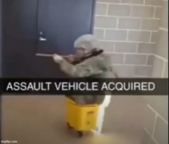 Bucket Soldier, Assault Unit of the Bathroom | image tagged in boss,janitor,bucket,oh wow are you actually reading these tags,why are you reading the tags,stop reading the tags | made w/ Imgflip meme maker