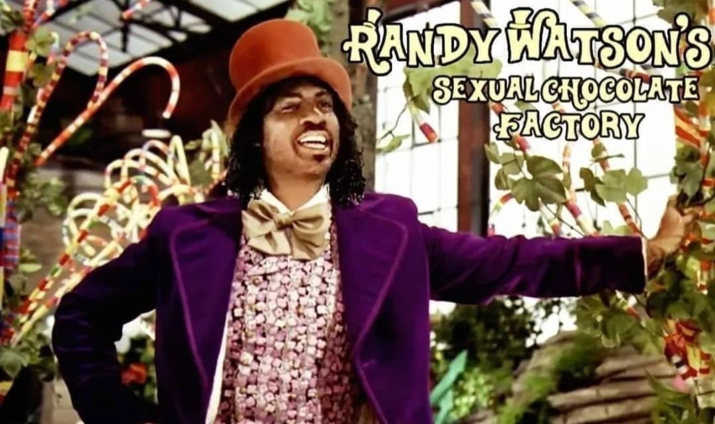 Randy Watson sexual chocolate factory Blank Meme Template