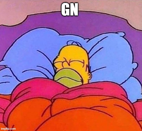 Homer Simpson sleeping peacefully | GN | image tagged in homer simpson sleeping peacefully | made w/ Imgflip meme maker