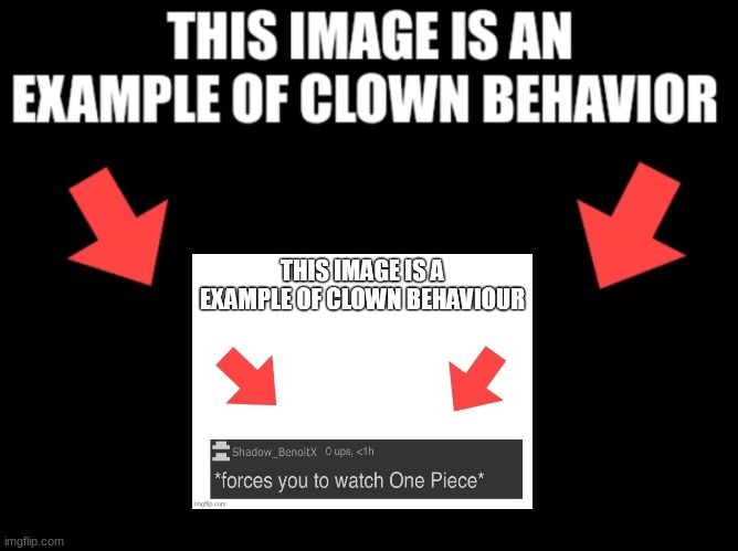 This image is an example of clown behavior dark mode | image tagged in this image is an example of clown behavior dark mode | made w/ Imgflip meme maker