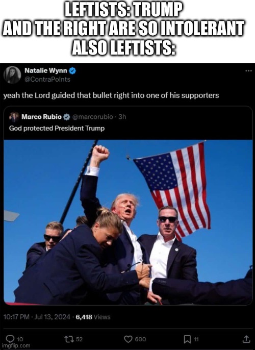 I can’t wait to read the defense of these | LEFTISTS: TRUMP AND THE RIGHT ARE SO INTOLERANT
ALSO LEFTISTS: | image tagged in blank white template,trump,leftists | made w/ Imgflip meme maker