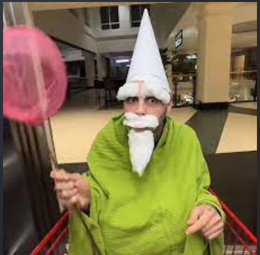 Gnome mall wizard Blank Meme Template