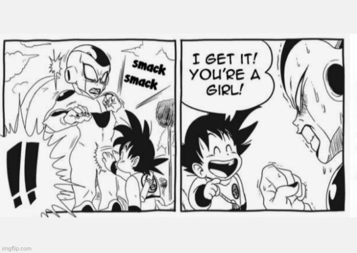 Probably the real reason Frieza hates Goku so much | image tagged in goku,dragonball | made w/ Imgflip meme maker