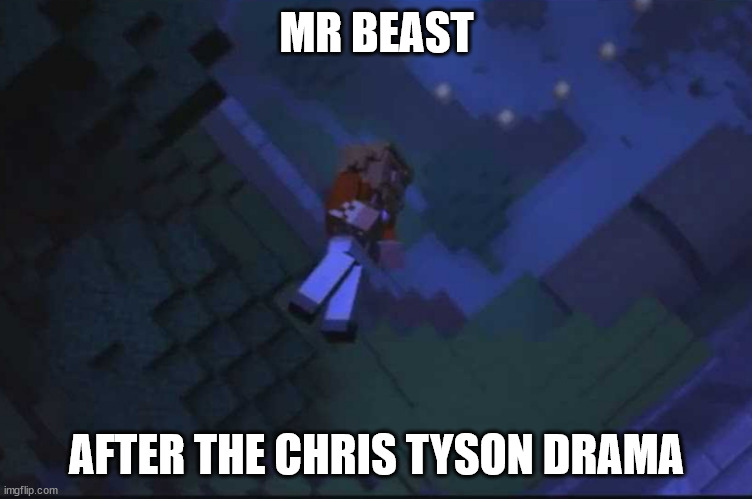 Fallen kingdom | MR BEAST; AFTER THE CHRIS TYSON DRAMA | image tagged in fallen kingdom | made w/ Imgflip meme maker