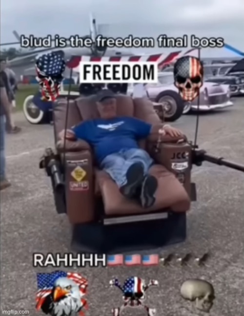 WHAT THE FLIP IS A KILOMETER!!!!!!! | image tagged in freedom final boss | made w/ Imgflip meme maker