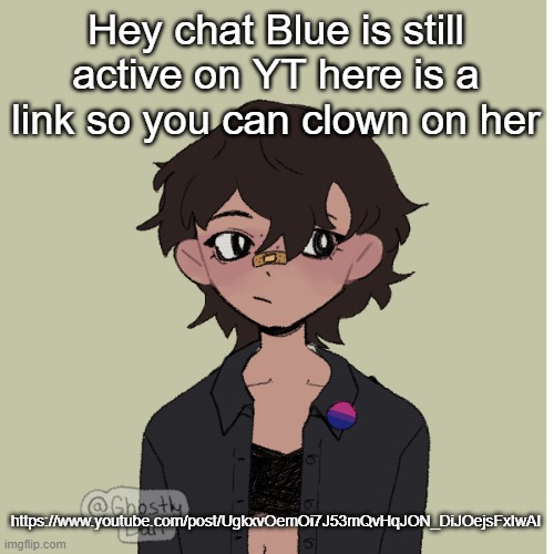 Neko picrew | Hey chat Blue is still active on YT here is a link so you can clown on her; https://www.youtube.com/post/UgkxvOemOi7J53mQvHqJON_DiJOejsFxIwAI | image tagged in neko picrew | made w/ Imgflip meme maker