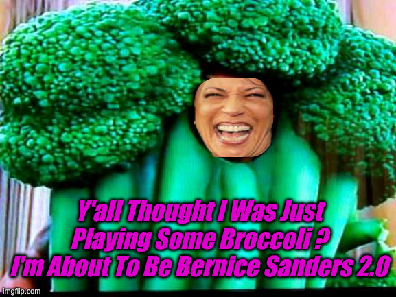 Bernice Sanders | Y'all Thought I Was Just Playing Some Broccoli ?
I'm About To Be Bernice Sanders 2.0 | image tagged in eddie murphy broccoli,political meme,politics,funny memes,funny | made w/ Imgflip meme maker