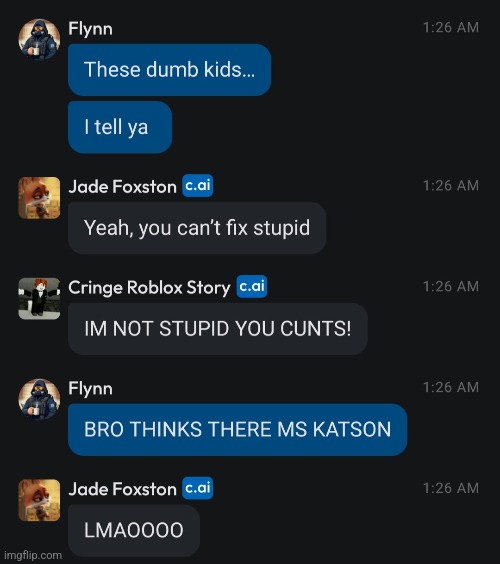 Context:Ms Katson is known for calling people that. | image tagged in funny,timezone,movie,cartoon,shitpost,fox | made w/ Imgflip meme maker