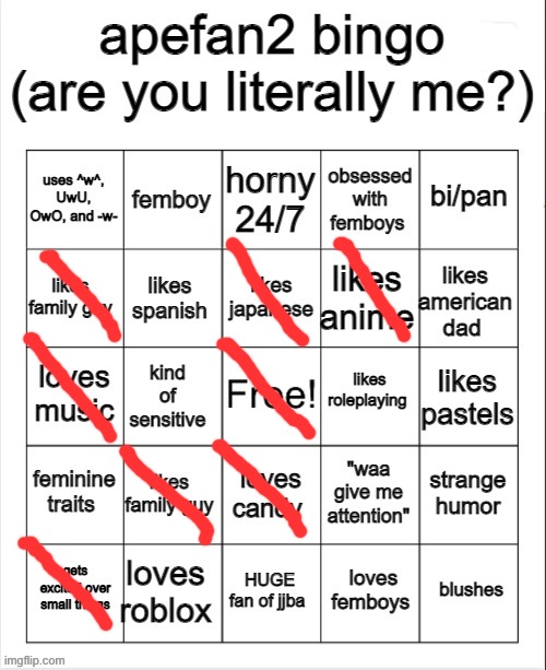 apefan2 bingo | image tagged in apefan2 bingo | made w/ Imgflip meme maker