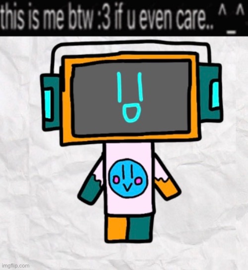 this is a silly little character that I created | made w/ Imgflip meme maker