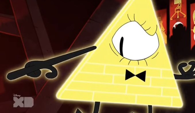 High Quality Bill Cipher Blank Meme Template