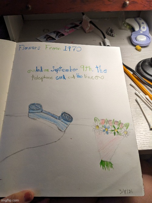 Flowers From 1970 Fanart | image tagged in dnf,flowers from 1970 | made w/ Imgflip meme maker