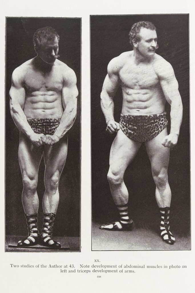 Eugen Sandow early Bodybuilder Blank Meme Template