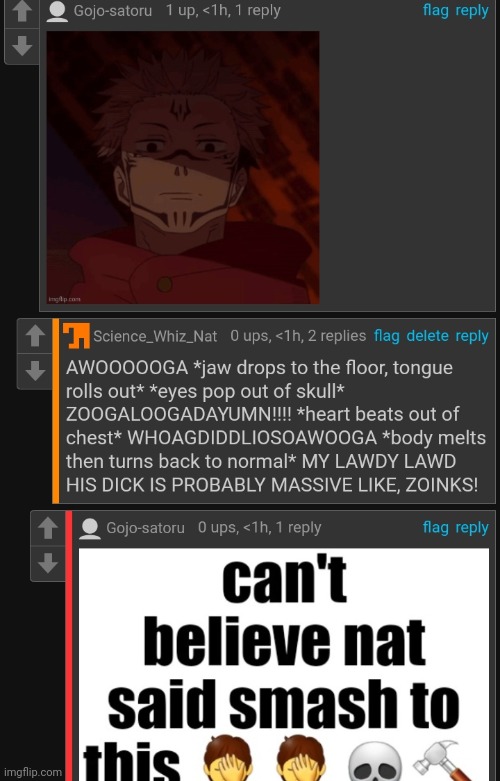 Here's the og image now STOP | made w/ Imgflip meme maker